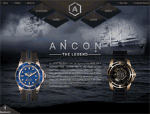 Tablet Screenshot of anconwatches.com